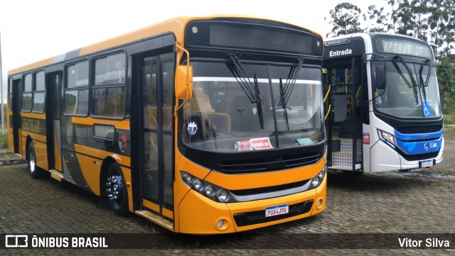 Costa & Silva Transportes e Fretamentos 4J90 na cidade de Juiz de Fora, Minas Gerais, Brasil, por Vitor Silva. Número da foto: #13165025.