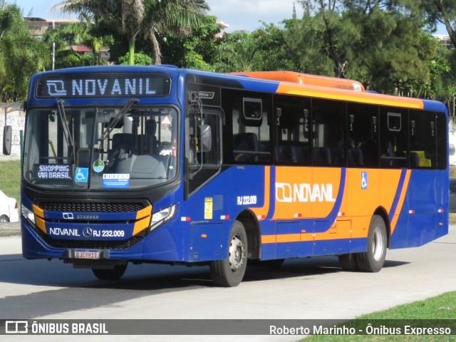 Evanil Tur > Novanil RJ 232.009 na cidade de Rio de Janeiro, Rio de Janeiro, Brasil, por Roberto Marinho - Ônibus Expresso. Número da foto: #13167741.