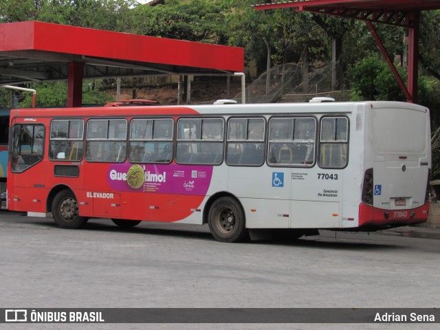 Eldorado Transportes 77043 na cidade de Contagem, Minas Gerais, Brasil, por Adrian Sena. Número da foto: #13165542.