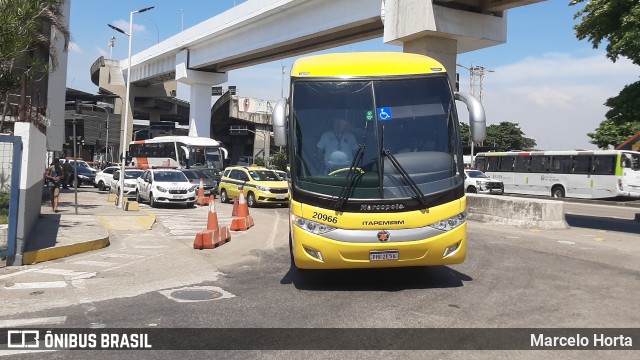 Viação Nova Itapemirim 20966 na cidade de Rio de Janeiro, Rio de Janeiro, Brasil, por Marcelo Horta. Número da foto: #13165839.