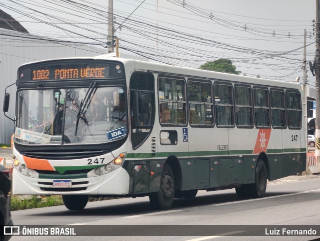 Auto Viação Veleiro 247 na cidade de Maceió, Alagoas, Brasil, por Luiz Fernando. Número da foto: #13165367.