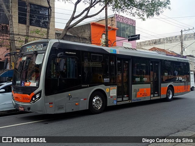 TRANSPPASS - Transporte de Passageiros 8 1554 na cidade de São Paulo, São Paulo, Brasil, por Diego Cardoso da Silva. Número da foto: #13167330.