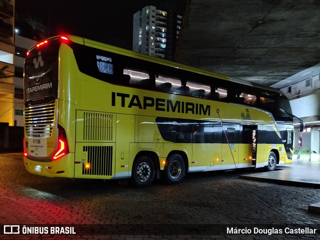 Viação Nova Itapemirim 41166 na cidade de Cachoeiro de Itapemirim, Espírito Santo, Brasil, por Márcio Douglas Castellar. Número da foto: #13166801.