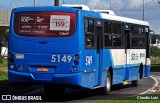 Insular Transportes Coletivos 5149 na cidade de Florianópolis, Santa Catarina, Brasil, por Claudio Luiz. Número da foto: #13167507.