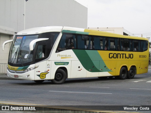 Empresa Gontijo de Transportes 18380 na cidade de Rio de Janeiro, Rio de Janeiro, Brasil, por Wescley  Costa. Número da foto: #13169985.