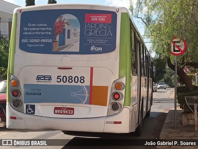 Rápido Araguaia 50808 na cidade de Goiânia, Goiás, Brasil, por João Gabriel P. Soares. Número da foto: #13168738.