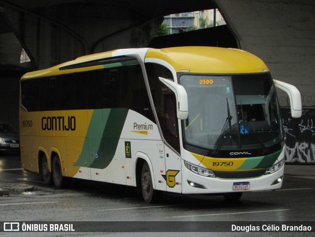 Empresa Gontijo de Transportes 19750 na cidade de Belo Horizonte, Minas Gerais, Brasil, por Douglas Célio Brandao. Número da foto: #13170122.