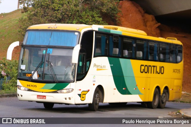 Empresa Gontijo de Transportes 14705 na cidade de Campinas, São Paulo, Brasil, por Paulo Henrique Pereira Borges. Número da foto: #13170892.