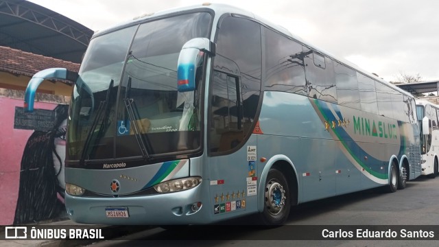 Minaslur Transportes MSI6H26 na cidade de São João del Rei, Minas Gerais, Brasil, por Carlos Eduardo Santos. Número da foto: #13168449.