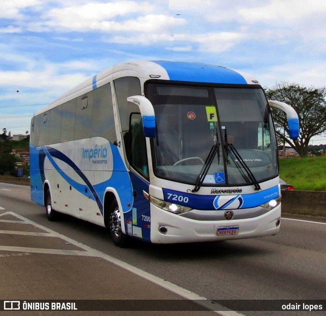 Império Transportes 7200 na cidade de Caçapava, São Paulo, Brasil, por odair lopes. Número da foto: #13170455.
