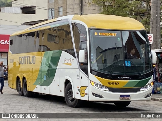 Empresa Gontijo de Transportes 19810 na cidade de Manhuaçu, Minas Gerais, Brasil, por Paulo Eller. Número da foto: #13168563.