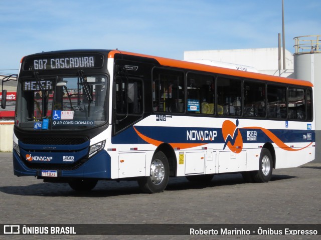 Viação Novacap B51639 na cidade de Rio de Janeiro, Rio de Janeiro, Brasil, por Roberto Marinho - Ônibus Expresso. Número da foto: #13171074.