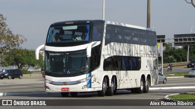 Auto Viação Catarinense 3505 na cidade de Florianópolis, Santa Catarina, Brasil, por Alex Ramos Ribeiro. Número da foto: #13170488.