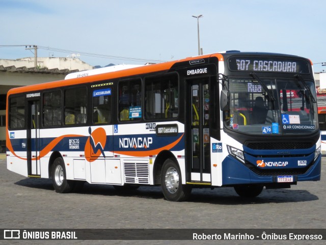 Viação Novacap B51639 na cidade de Rio de Janeiro, Rio de Janeiro, Brasil, por Roberto Marinho - Ônibus Expresso. Número da foto: #13171070.