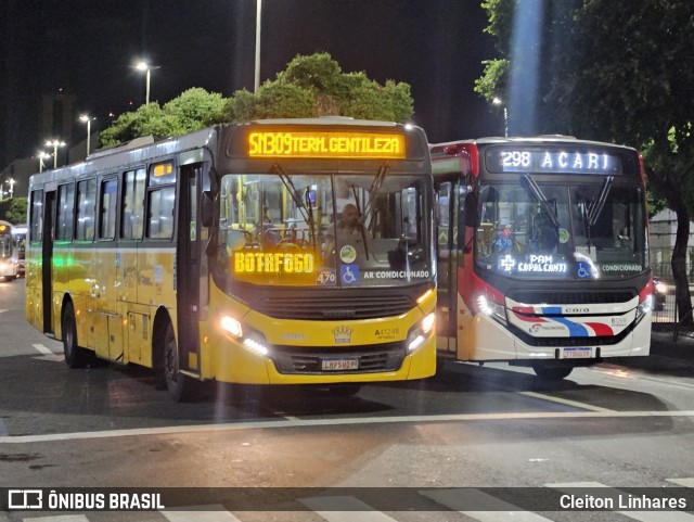 Real Auto Ônibus A41248 na cidade de Rio de Janeiro, Rio de Janeiro, Brasil, por Cleiton Linhares. Número da foto: #13168856.
