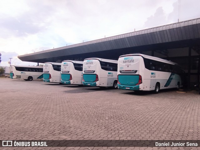 Santa Fé Transportes 201 na cidade de Itabirito, Minas Gerais, Brasil, por Daniel Junior Sena. Número da foto: #13170972.