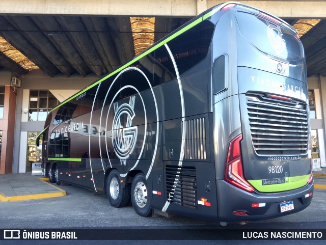 Viação Garcia 98120 na cidade de Lages, Santa Catarina, Brasil, por LUCAS NASCIMENTO. Número da foto: #13171050.