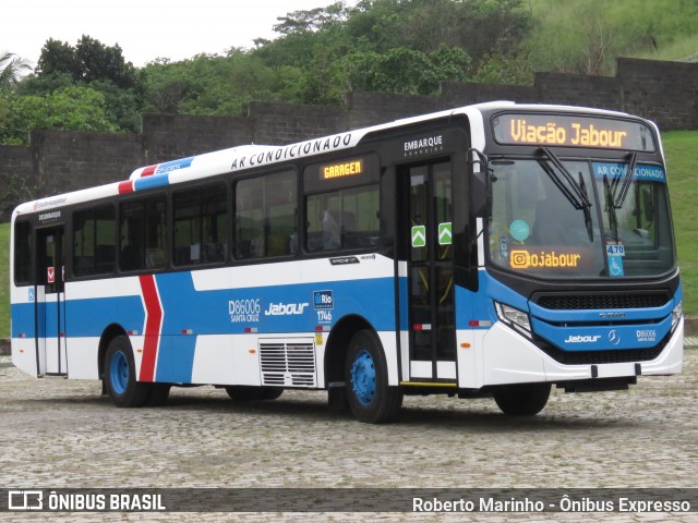 Auto Viação Jabour D86006 na cidade de Rio de Janeiro, Rio de Janeiro, Brasil, por Roberto Marinho - Ônibus Expresso. Número da foto: #13171092.