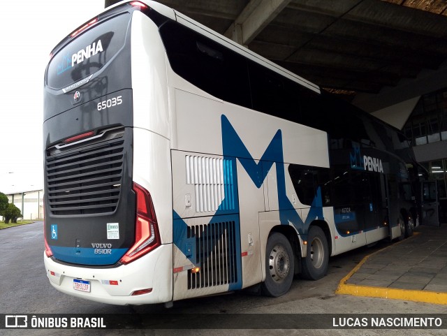 Empresa de Ônibus Nossa Senhora da Penha 65035 na cidade de Lages, Santa Catarina, Brasil, por LUCAS NASCIMENTO. Número da foto: #13168748.