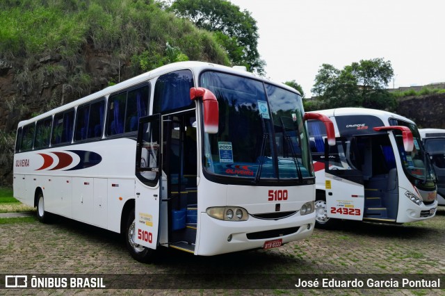 Viação Oliveira 5100 na cidade de Campinas, São Paulo, Brasil, por José Eduardo Garcia Pontual. Número da foto: #13168745.