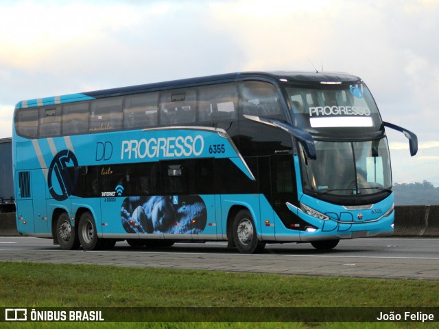 Auto Viação Progresso 6355 na cidade de Canas, São Paulo, Brasil, por João Felipe. Número da foto: #13170883.