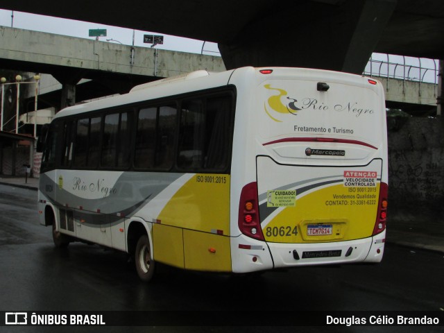 Rio Negro Fretamento e Turismo 80624 na cidade de Belo Horizonte, Minas Gerais, Brasil, por Douglas Célio Brandao. Número da foto: #13170172.