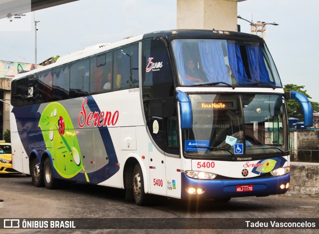 Sereno Tur 5400 na cidade de Rio de Janeiro, Rio de Janeiro, Brasil, por Tadeu Vasconcelos. Número da foto: #13168706.