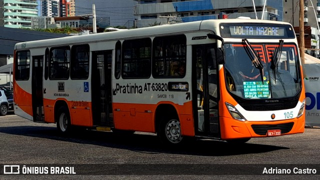 Empresa de Transportes Nova Marambaia AT-63820 na cidade de Belém, Pará, Brasil, por Adriano Castro. Número da foto: #13169472.