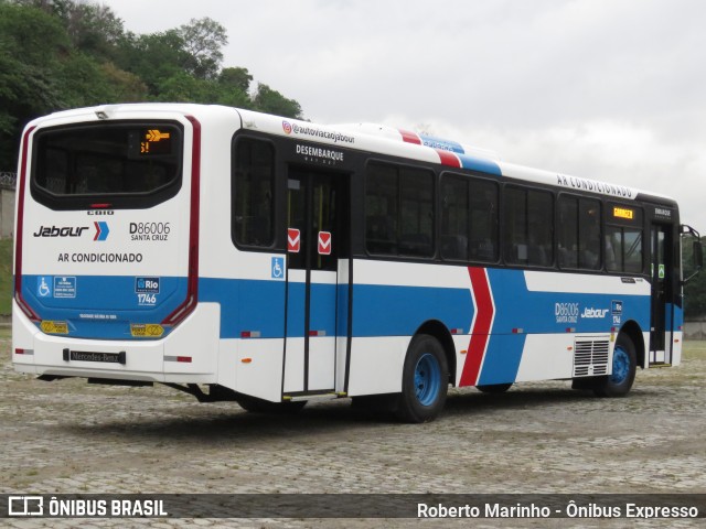 Auto Viação Jabour D86006 na cidade de Rio de Janeiro, Rio de Janeiro, Brasil, por Roberto Marinho - Ônibus Expresso. Número da foto: #13171107.