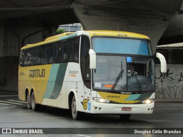 Empresa Gontijo de Transportes 14840 na cidade de Belo Horizonte, Minas Gerais, Brasil, por Douglas Célio Brandao. Número da foto: #13170149.