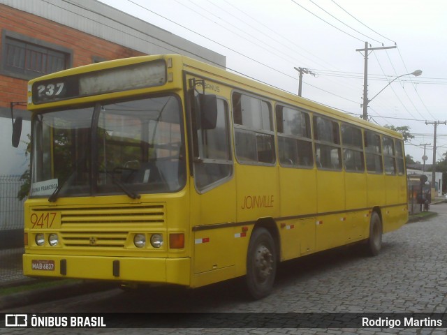 Transtusa - Transporte e Turismo Santo Antônio 9417 na cidade de Joinville, Santa Catarina, Brasil, por Rodrigo Martins. Número da foto: #13168580.