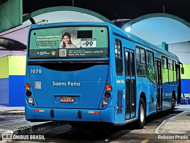 Viação Saens Peña São José dos Campos 1070 na cidade de São José dos Campos, São Paulo, Brasil, por Robson Prado. Número da foto: #13169264.