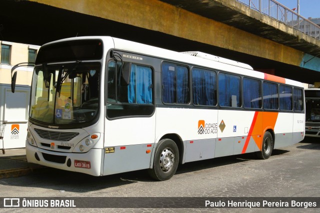 Viação Cidade do Aço RJ 174.148 na cidade de Nova Iguaçu, Rio de Janeiro, Brasil, por Paulo Henrique Pereira Borges. Número da foto: #13170954.