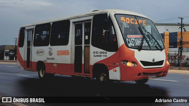 Transuni Transportes CC-002 na cidade de Ananindeua, Pará, Brasil, por Adriano Castro. Número da foto: #13169443.