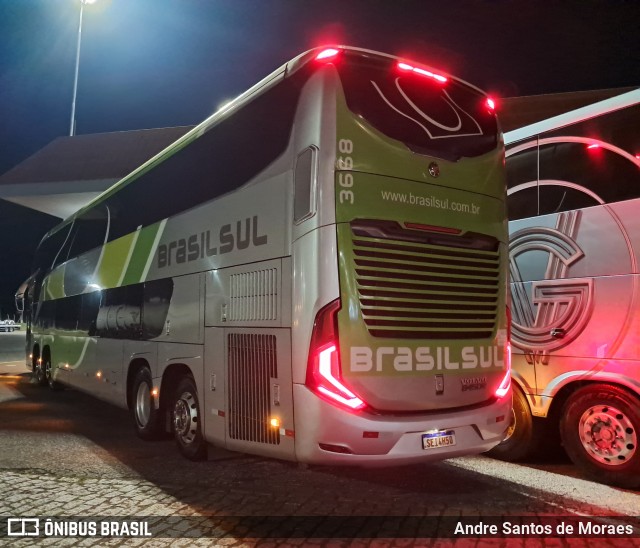 Brasil Sul Linhas Rodoviárias 3668 na cidade de Santa Cruz do Rio Pardo, São Paulo, Brasil, por Andre Santos de Moraes. Número da foto: #13170571.