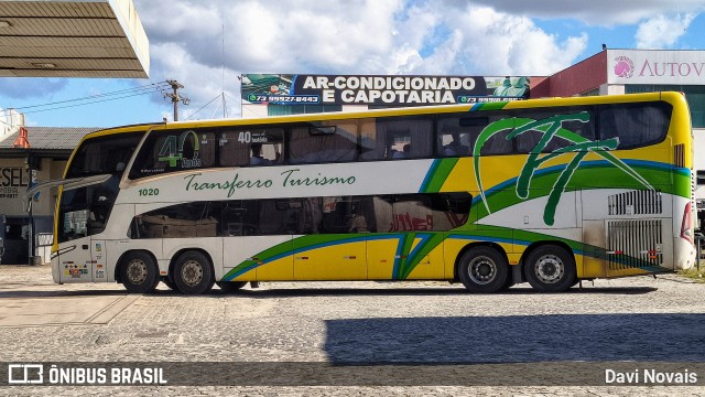 Transferro Turismo 1020 na cidade de Teixeira de Freitas, Bahia, Brasil, por Davi Novais. Número da foto: #13170640.
