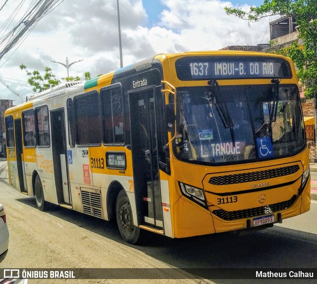 Plataforma Transportes 31113 na cidade de Salvador, Bahia, Brasil, por Matheus Calhau. Número da foto: #13169637.