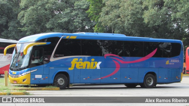 Rápido Expresso Fênix Viação 35025 na cidade de São Paulo, São Paulo, Brasil, por Alex Ramos Ribeiro. Número da foto: #13170742.