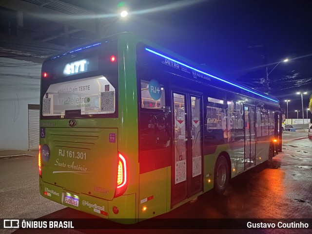 Transportes Santo Antônio RJ 161.301 na cidade de Duque de Caxias, Rio de Janeiro, Brasil, por Gustavo Coutinho. Número da foto: #13168597.