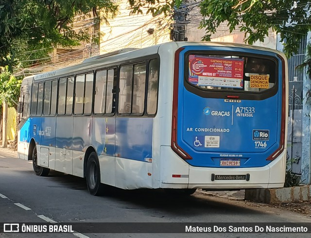 Viação Nossa Senhora das Graças A71533 na cidade de Rio de Janeiro, Rio de Janeiro, Brasil, por Mateus Dos Santos Do Nascimento. Número da foto: #13171134.