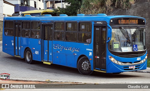 Biguaçu Transportes Coletivos Administração e Participação 481 na cidade de Florianópolis, Santa Catarina, Brasil, por Claudio Luiz. Número da foto: #13172929.