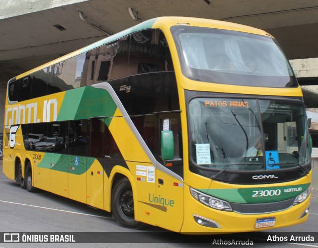 Empresa Gontijo de Transportes 23000 na cidade de Belo Horizonte, Minas Gerais, Brasil, por Athos Arruda. Número da foto: #13173169.