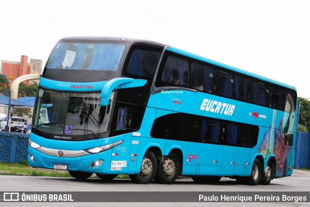 Eucatur - Empresa União Cascavel de Transportes e Turismo 5805 na cidade de São Paulo, São Paulo, Brasil, por Paulo Henrique Pereira Borges. Número da foto: #13173273.