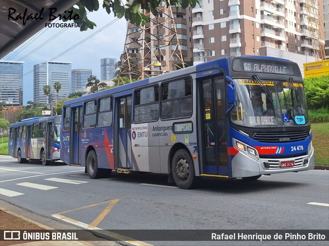 Empresa de Transportes e Turismo Carapicuiba 24.476 na cidade de Barueri, São Paulo, Brasil, por Rafael Henrique de Pinho Brito. Número da foto: #13172152.