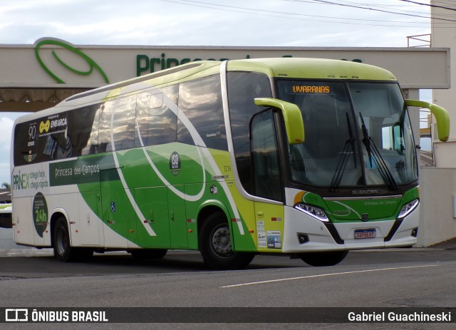 Expresso Princesa dos Campos 7276 na cidade de Ponta Grossa, Paraná, Brasil, por Gabriel Guachineski. Número da foto: #13172745.