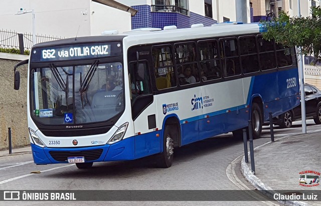 Emflotur - Empresa Florianópolis de Transportes Coletivos 23350 na cidade de Florianópolis, Santa Catarina, Brasil, por Claudio Luiz. Número da foto: #13172781.