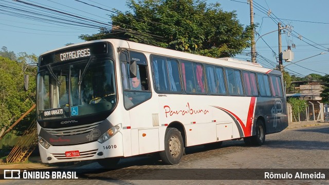 Paraibuna Transportes 16010 na cidade de Cataguases, Minas Gerais, Brasil, por Rômulo Almeida. Número da foto: #13171185.