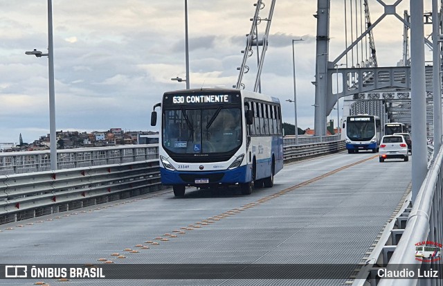 Emflotur - Empresa Florianópolis de Transportes Coletivos 23349 na cidade de Florianópolis, Santa Catarina, Brasil, por Claudio Luiz. Número da foto: #13172972.