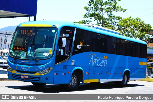 Viação Nossa Senhora do Amparo RJ 186.011 na cidade de Maricá, Rio de Janeiro, Brasil, por Paulo Henrique Pereira Borges. Número da foto: #13173301.