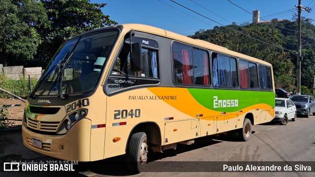 Enosso - Expresso Pai Nosso 2040 na cidade de Conceição do Mato Dentro, Minas Gerais, Brasil, por Paulo Alexandre da Silva. Número da foto: #13171525.
